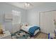 Bright bedroom with a large closet and ample natural light at 8956 Stone Harbour Loop, Bradenton, FL 34212