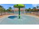Community splash pad with a colorful water feature and seating nearby at 8956 Stone Harbour Loop, Bradenton, FL 34212