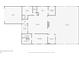 Detailed floor plan layout showcasing bedrooms, bathrooms, living spaces, and garage of the home at 1239 Pinebrook Way, Venice, FL 34285
