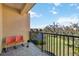 Enjoy the view of the green lawn and pond from this private covered balcony at 1308 3Rd Street E Cir, Palmetto, FL 34221