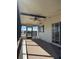 Screened porch with ceiling fan and outdoor access for relaxation at 197 Palm Harbor Dr, North Port, FL 34287