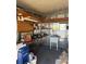Inside the shed with a utility sink and shelving at 197 Palm Harbor Dr, North Port, FL 34287