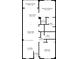 Detailed floor plan featuring kitchen, living room, primary bedroom, dining area, and screened porch at 2320 Terra Ceia Bay Blvd # 406, Palmetto, FL 34221