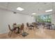 Well-lit community meeting room with tables and chairs for gatherings and activities at 2320 Terra Ceia Bay Blvd # 406, Palmetto, FL 34221