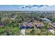 Expansive aerial shot of a residential area featuring lush trees, manicured lawns, and well-kept properties at 2625 Yuma Ave, North Port, FL 34286