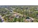 Aerial view of a tree-lined neighborhood showcasing lush greenery and blue skies at 2625 Yuma Ave, North Port, FL 34286