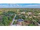 Aerial view of a tree-lined neighborhood showcasing lush greenery and blue skies at 2625 Yuma Ave, North Port, FL 34286