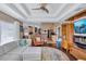 Open-concept layout showcases the living room, kitchen, and stylish decor at 2625 Yuma Ave, North Port, FL 34286