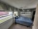 Bright bedroom with large windows and ceiling fan at 415 Dublin Ave, Bradenton, FL 34207