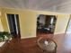 View from the living room looking into the eat-in kitchen at 415 Dublin Ave, Bradenton, FL 34207