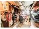 View of storage room, fully packed with tools and equipment at 415 Oakwood E Blvd, Sarasota, FL 34237