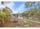 View of the waterfront with a boat dock at 5073 Higel Ave, Sarasota, FL 34242