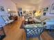 Cozy living room with hardwood floors, comfortable seating, and elegant decor at 6916 Stoneywalk Ct # 6916, Bradenton, FL 34203