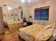 Comfortable bedroom with mirrored closet doors and a serene ambiance at 6916 Stoneywalk Ct # 6916, Bradenton, FL 34203