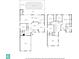 Combined first and second floor plans, illustrating the complete layout with all rooms and measurements at 820 Placid Lake Dr, Osprey, FL 34229