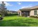 A beautiful backyard with well-maintained landscaping at 10406 Eastwood Dr, Bradenton, FL 34211