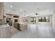 Open kitchen featuring a large island, modern appliances, and ample counter space at 12495 Patsy Ave, Port Charlotte, FL 33981