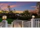 Backyard with landscaped path leading to a private dock at 1528 43Rd Avenue W Dr, Palmetto, FL 34221