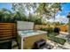 Enjoy the outdoors in this cozy hot tub, surrounded by privacy fencing and well-manicured landscaping at 1939 Baywood Pl, Sarasota, FL 34231