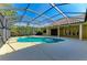 A screened-in pool and patio offer a serene retreat, blending indoor comfort with outdoor enjoyment at 3751 Eagle Hammock Dr, Sarasota, FL 34240