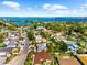 Charming neighborhood featuring a blue water view surrounded by tree lined streets at 503 Park Dr, Bradenton, FL 34209