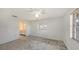 Spacious main bedroom featuring a bright interior with an adjacent bathroom for convenience at 515 Rousseau Dr, Nokomis, FL 34275