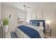 Bright bedroom with stylish, colorful decor, offering a cozy and inviting atmosphere at 5539 Octonia Pl, Sarasota, FL 34238