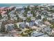 Aerial view of a cozy neighborhood with close proximity to the beach at 6201 Holmes Blvd, Holmes Beach, FL 34217