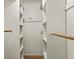 Walk-in closet offering ample storage space with custom shelving and organization solutions at 8108 26Th E St, Ellenton, FL 34222