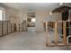 View of kitchen area undergoing renovations, with stainless steel appliances and new layout potential at 1541 Shelburne Ln, Sarasota, FL 34231