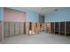 Renovated room featuring exposed framework and cinder block, customizable space at 1541 Shelburne Ln, Sarasota, FL 34231