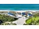Beach access with pavilions, beach volleyball, and easy access to the beautiful, clear, turquoise water at 3491 Bayou Sound, Longboat Key, FL 34228