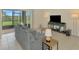 Relaxing living room with view to outdoor space at 3631 Pebble Ter, Punta Gorda, FL 33980