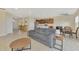 Spacious open-concept living area with kitchen, dining, and living room at 3631 Pebble Ter, Punta Gorda, FL 33980