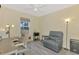 This office has hard surface floors, a desk, a chair and a sofa at 3631 Pebble Ter, Punta Gorda, FL 33980
