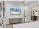 This office features built-in bookshelves and a large desk at 7024 Brier Creek Ct, Lakewood Ranch, FL 34202