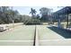 Bocce ball court with well-manicured green surface, benches, and nearby shaded seating areas at 9630 Club South Cir # 6208, Sarasota, FL 34238