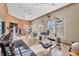 Bright exercise room featuring weight machines, free weights and natural light through multiple windows at 1005 Villagio Cir # 106, Sarasota, FL 34237