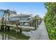 Convenient boat dockage and waterfront access for boating enthusiasts and owners alike at 1249 Dockside Pl # 110, Sarasota, FL 34242