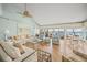 Inviting living room with water views, comfortable seating, and a bright, airy atmosphere at 204 N Washington Dr, Sarasota, FL 34236