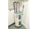 The water heater is located in the basement at 3035 Pershing Ave, Sarasota, FL 34234
