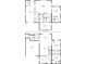 Detailed floor plan showcasing the layout of this home's two stories, including room dimensions at 3319 S Osprey Ave, Sarasota, FL 34239