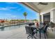 Outdoor patio with seating and a pool; a great space for entertaining and relaxing by the water at 360 Capri Isles Ct, Punta Gorda, FL 33950
