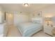This bedroom has a large closet for ample storage space at 4734 Independence Dr # 4734, Bradenton, FL 34210