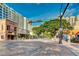 Picturesque streetscape featuring Lemon Avenue's charming shops and residences under a bright sky at 526 Bird Key Dr, Sarasota, FL 34236