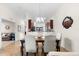 Dining room with a view of the living area and kitchen at 5537 Palmer Cir # 205, Lakewood Ranch, FL 34211