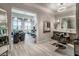 Relaxing spa space with wood look flooring, a wall mirror and serene atmosphere for ultimate pampering at 5537 Palmer Cir # 205, Lakewood Ranch, FL 34211