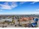 Beautiful aerial view of the city showing many buildings and a blue skyline at 7000 Beach Plz # 905, St Pete Beach, FL 33706