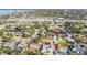 Aerial view of a dense residential area featuring various homes near the waterfront at 7807 24Th W Ave, Bradenton, FL 34209