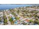 Bird's eye view of homes in a residential community, near the water at 7807 24Th W Ave, Bradenton, FL 34209